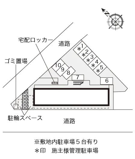 ★手数料０円★守口市日光町 月極駐車場